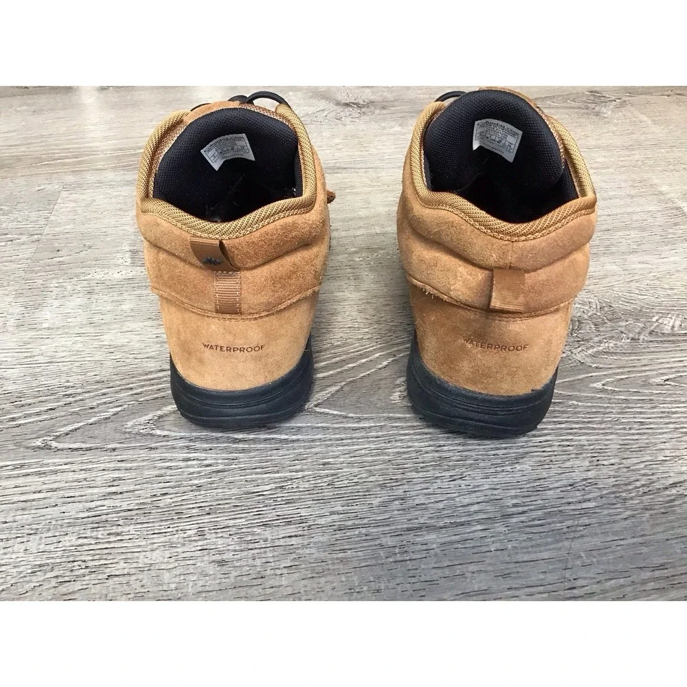 Columbia Kids Size 6 Youth Fairbanks Tan Mid Boots Shoes Waterproof BY7333-286